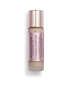 Liquid Make Up Base Revolution Make Up Conceal & Define Nº F9 (23 ml)