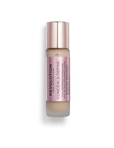 Liquid Make Up Base Revolution Make Up Conceal & Define Nº F9 (23 ml) 2