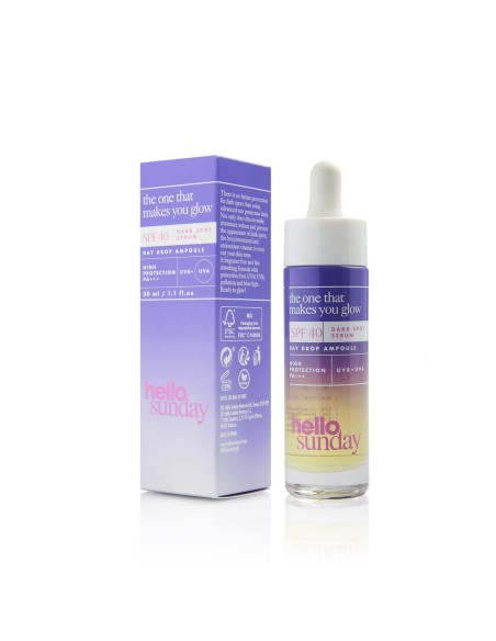 Facial Serum Hello Sunday The One That Makes You Glow Dark Spot SPF 40 (30 ml)
