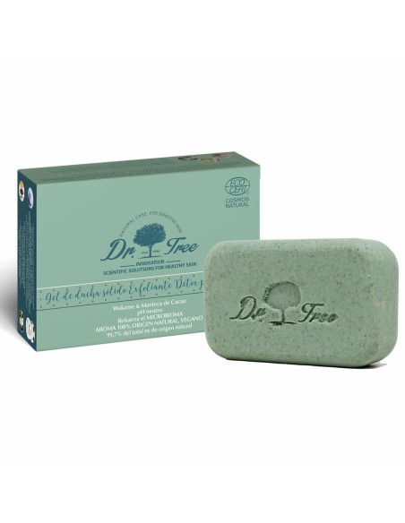Gel Bar Dr. Tree Gel De Ducha Sólido Sensitive skin Exfoliant 120 g (Moisturizing) (Soothing) (Refreshing)