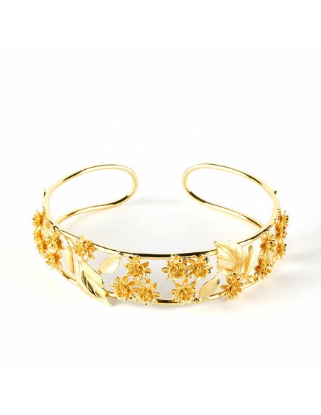 Choker Shabama Luxor Brass gold-plated