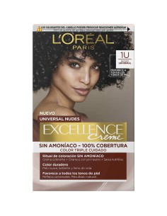 Permanent Dye L'Oreal Make Up Excellence Black 2