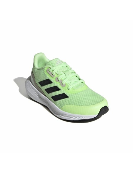 Sports Shoes for Kids Adidas Run Falcon 3 Lace Lime green