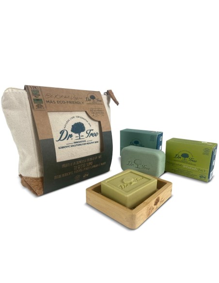 Shower Set Dr. Tree The traveler's kit Sensitive skin 4 Pieces