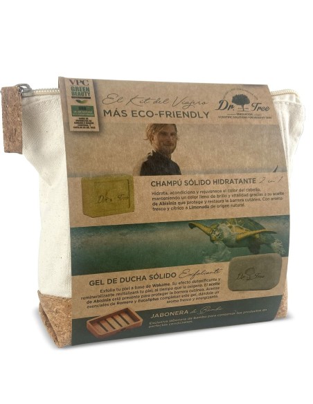 Shower Set Dr. Tree The traveler's kit Sensitive skin 4 Pieces