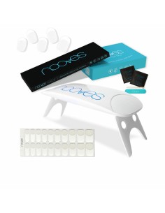 Manicure Set Nooves Premium Gel Nail Strips French manicure 5 Pieces