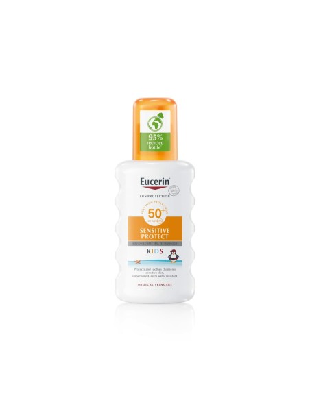 Body Sunscreen Spray Eucerin SENSITIVE PROTECT KIDS Spf 50+ 200 ml