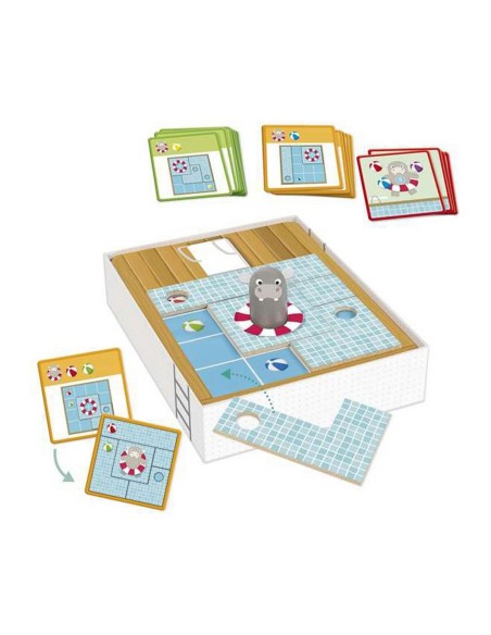 Educational Game Goula Hippo's Pool 36 Pieces