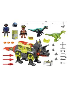 Playset Playmobil Dino Rise Robo-Dino Combat Machine 70928 2