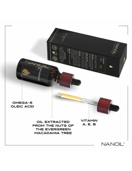 Body Oil Nanoil Power Of Nature Macadamia nut oil (50 ml)