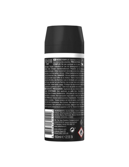 Spray Deodorant Axe Black 150 ml