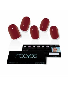 False nails Nooves Midnight rain Gel Self-adhesives Red