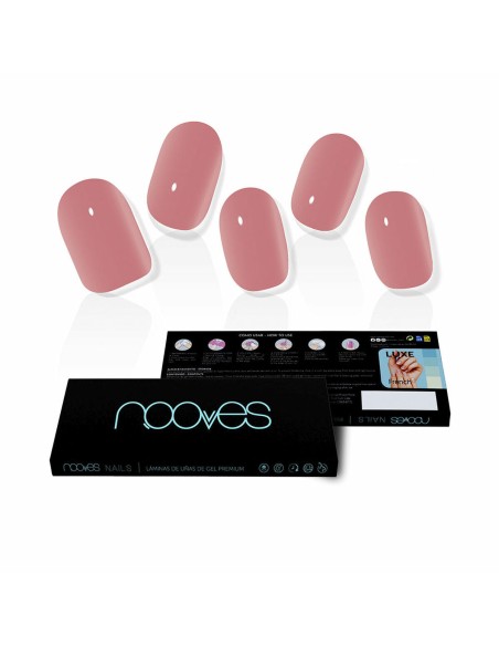 False nails Nooves Dusty Rose Gel Self-adhesives Cat Eye