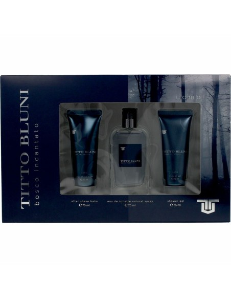 Men's Perfume Set Titto Bluni Bosco Incantato 3 Pieces