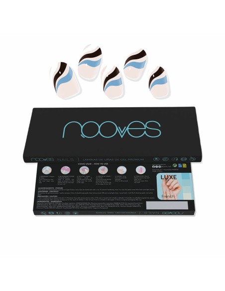 Gel Nail Foils Nooves Flowing stream (20 Units)