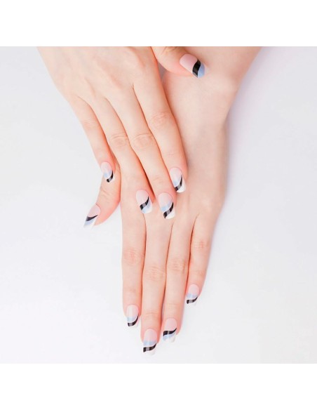 Gel Nail Foils Nooves Flowing stream (20 Units)