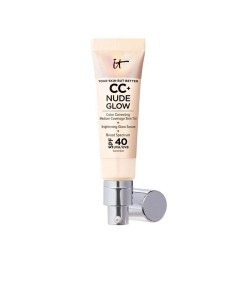 Crème Make-up Base It Cosmetics CC+ Nude Glow Fair Ivory Spf 40 32 ml