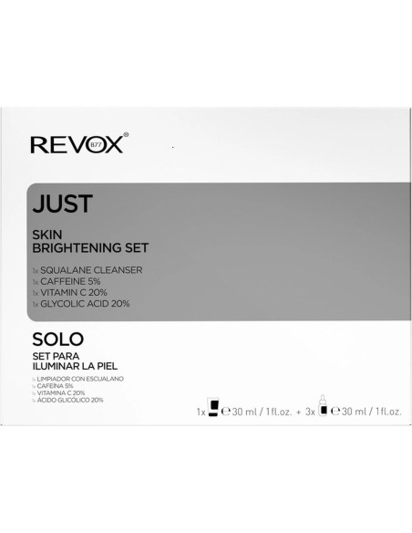 Unisex Cosmetic Set Revox B77 Just Skin Brightening 4 Pieces