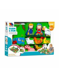 Play mat Moltó Farm and Fun Metal Plastic