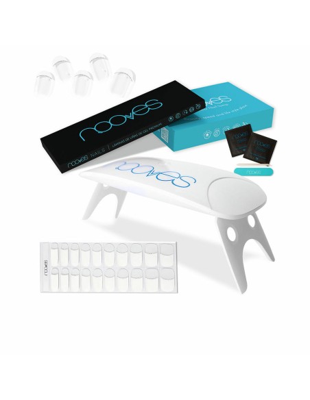 Manicure Set Nooves Premium Gel Nail Strips French manicure 5 Pieces