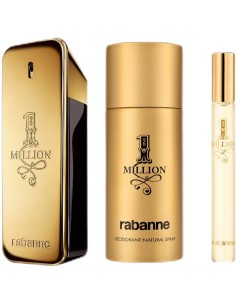 Men's Perfume Set Paco Rabanne 1 Million 3 Pieces 2
