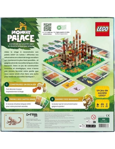 Board game Asmodee Lego Monkey Palace