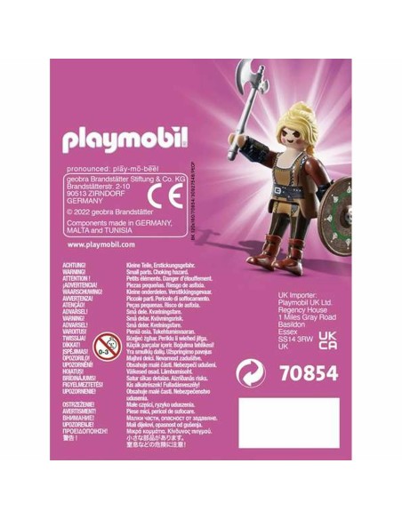 Jointed Figure Playmobil Playmo-Friends 70854 Female Viking (5 pcs)