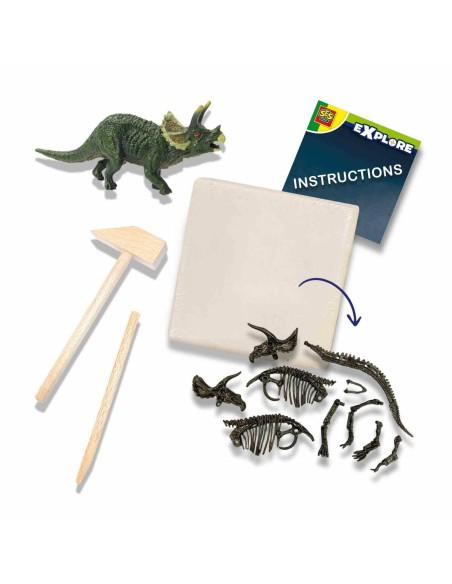 Excavation Game SES Creative Triceratops