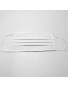 Hygienic Face Mask Contact Washable White 2