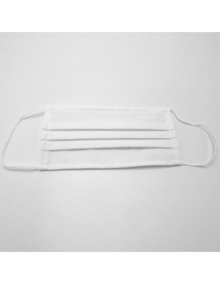 Hygienic Face Mask Contact Washable White