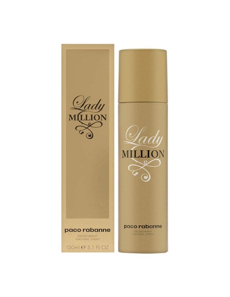 Deodorant Lady Million Paco Rabanne (150 ml)