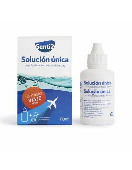 Cleaning liquid Senti2 Única 60 ml Hyaluronic Acid Aqueous solution