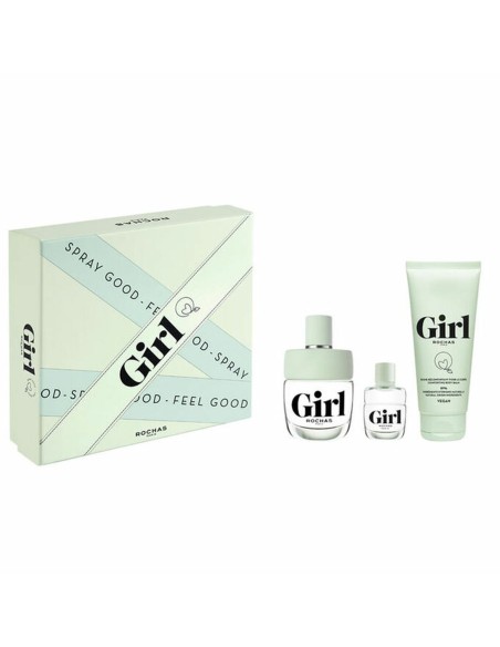 Women's Perfume Set Rochas Girl 3 Pieces