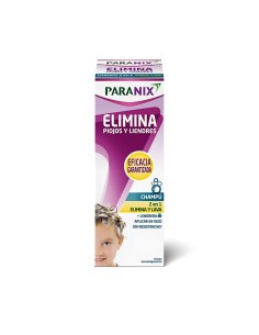Anti-Lice Shampoo Paranix Elimina Piojos Y Liendres Champú Lote 2-in-1 200 ml 2 Pieces