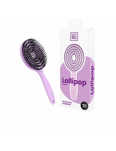 Detangling Hairbrush Ilū Lollipop Purple