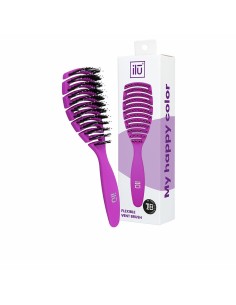 Detangling Hairbrush Ilū Flexible Vent Purple