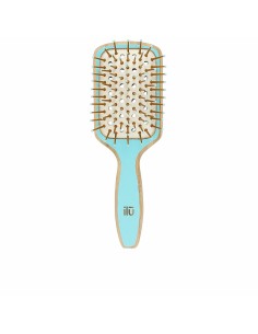 Detangling Hairbrush Ilū Bamboom Blue Squared