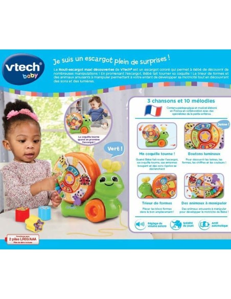 Rattle Vtech ROULI-ESCARGOT MAXI DISCOVERIES Snail