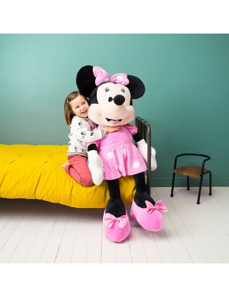 Fluffy toy Minnie Mouse Pink 120 cm
