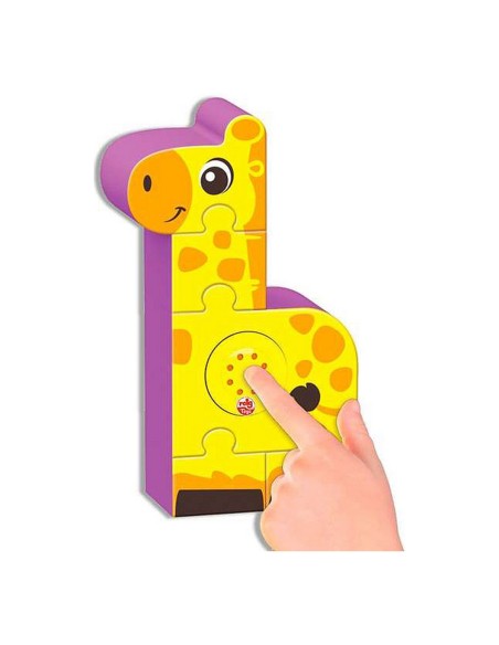 Child's Puzzle Reig Zoo Blocks 22 Pieces
