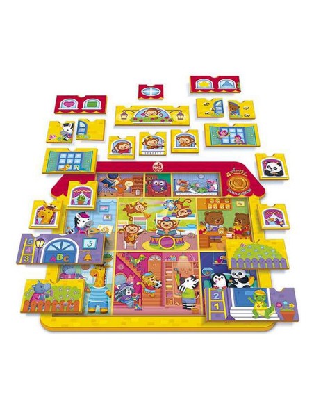 Puzzle Reig Constructor House Musical 21 Pieces 17 x 37 x 41,5 cm (17 x 37 x 41,5 cm)