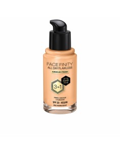 Crème Make-up Base Max Factor Face Finity All Day Flawless 3-in-1 Spf 20 Nº W62 Warm beige 30 ml