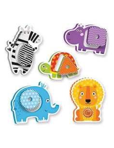 Child's Puzzle Reig Zoo Shapes animals Musical Farm 2