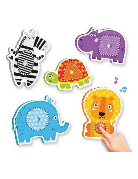 Child's Puzzle Reig Zoo Shapes animals Musical Farm