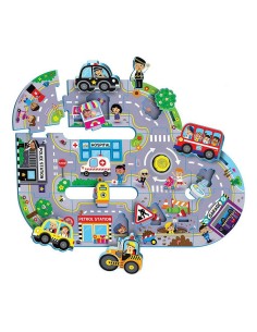 Child's Puzzle Reig Busy City 11 Pieces