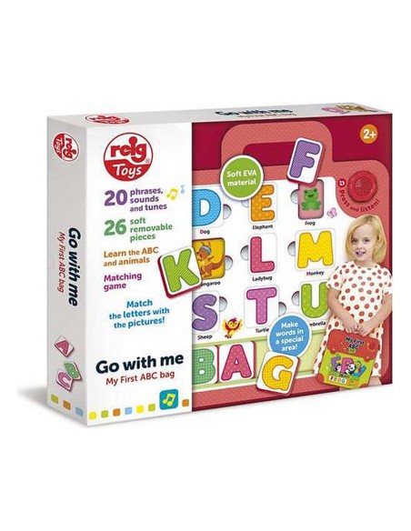 Child's Puzzle Reig animals 26 Pieces Instructional and educational Alphabet