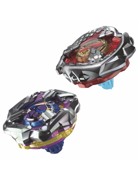 Skills game Hasbro Beat Tyranno 4-70Q y Knife Shinobi 4-80HN 2 Pieces 2 Units