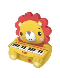 Toy piano Fisher Price Electric Piano Lion (3 Units)