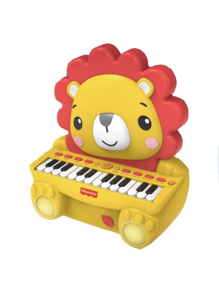 Toy piano Fisher Price Electric Piano Lion (3 Units)