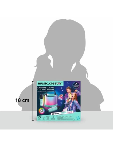 Speaker with Karaoke Microphone Canal Toys INF 044